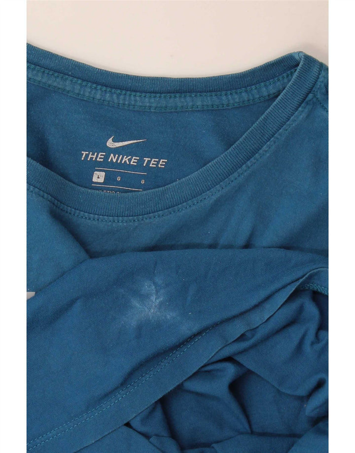 Nike grafisk T-shirt top til mænd, stor blå
