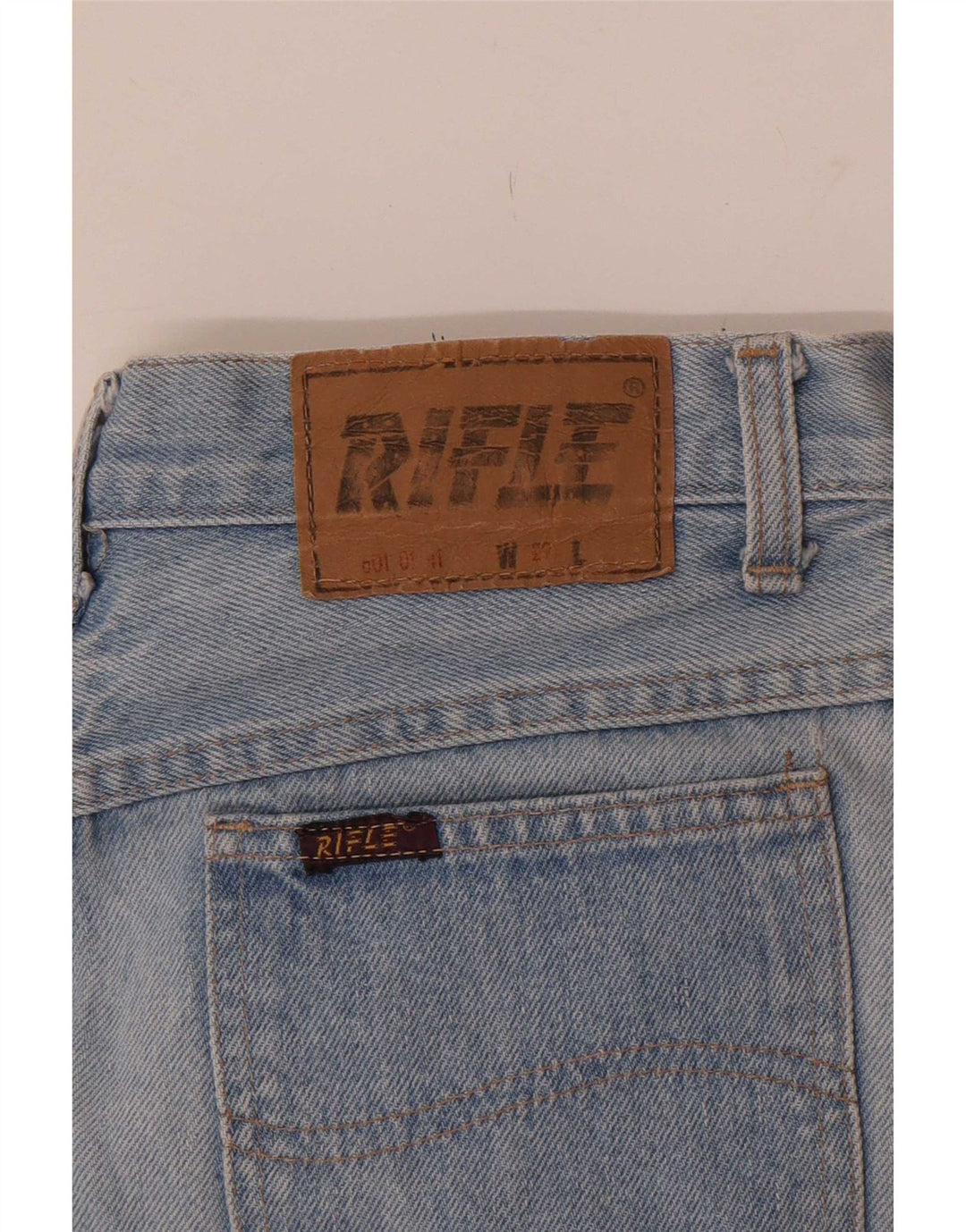 Riffel Dame Denim Nederdel W29 Medium Blue