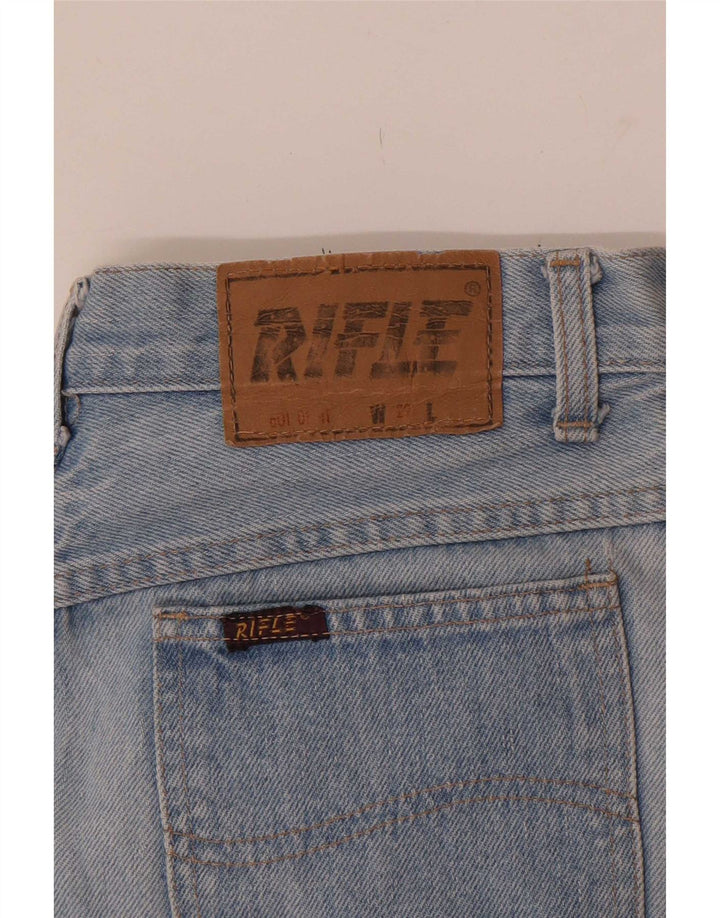 Riffel Dame Denim Nederdel W29 Medium Blue