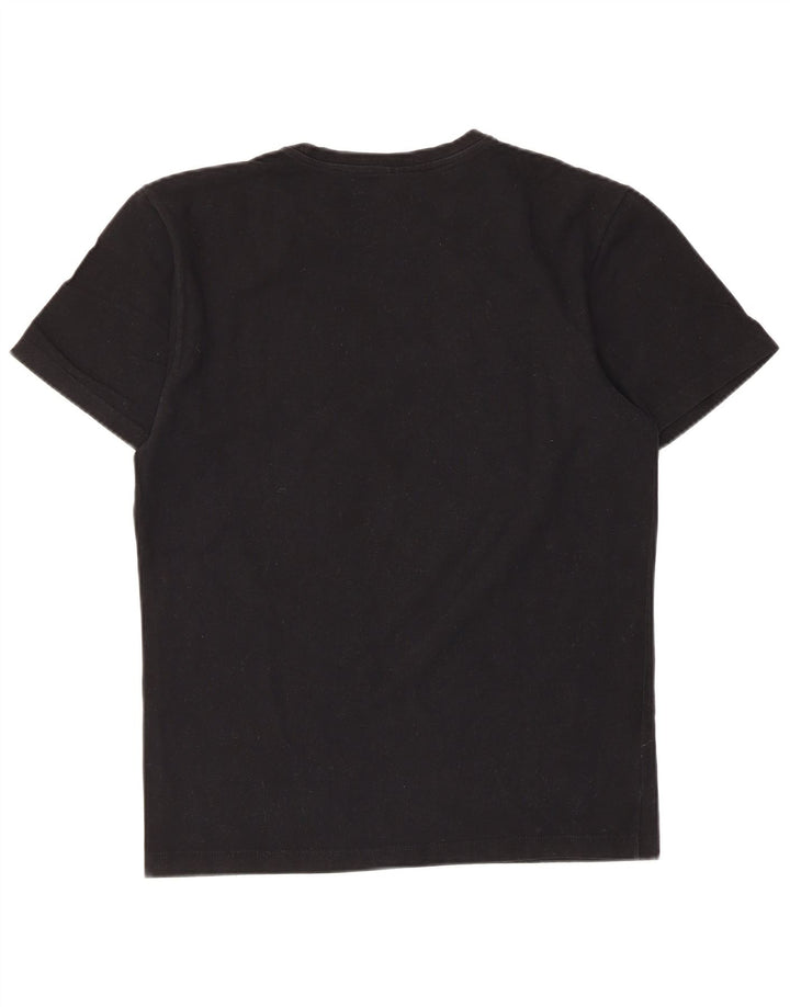 Champion Herre T-Shirt Top Stor Sort Bomuld