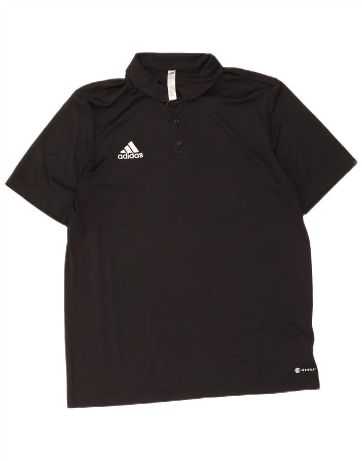 Adidas Aeroready Polo Shirt til mænd Stor sort polyester