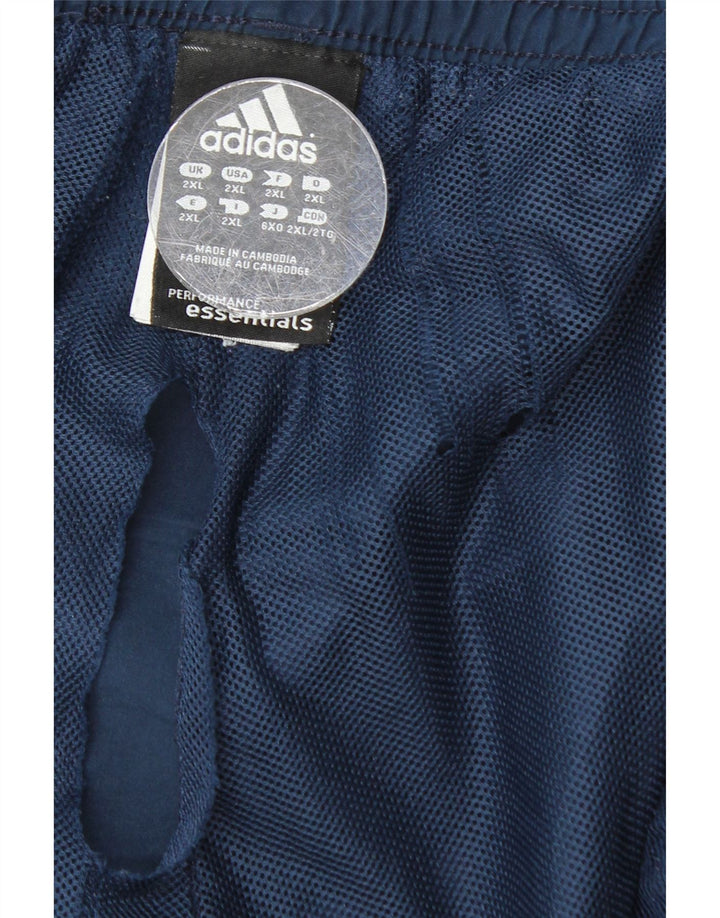 Adidas Herre Sportshorts 2XL Navy Blue Polyester