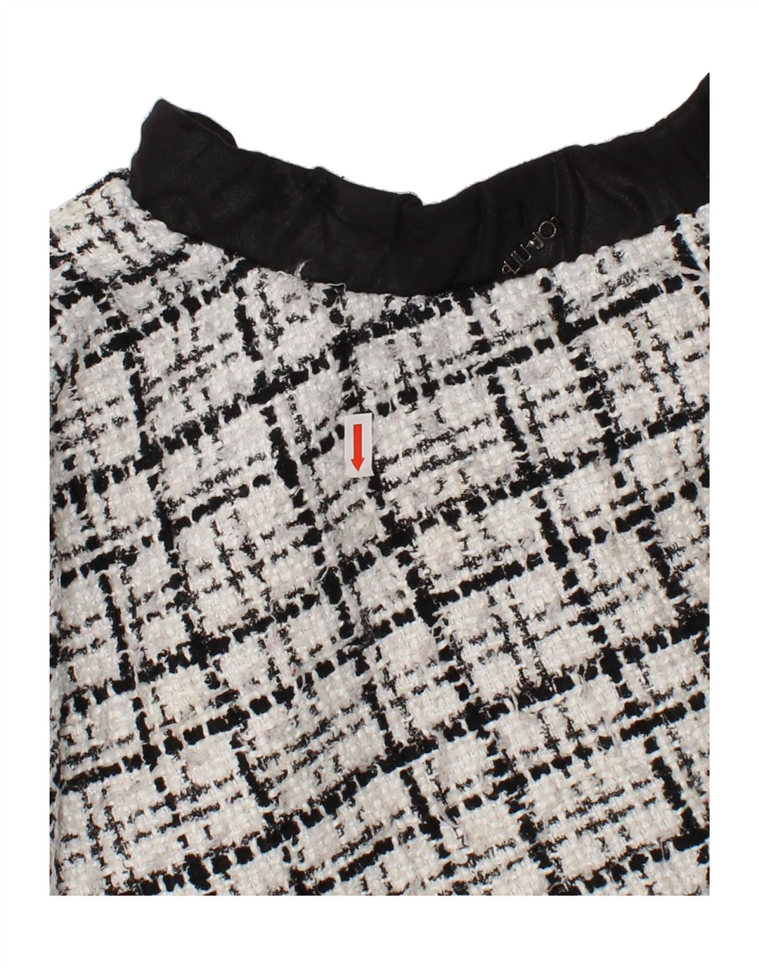 LIU JO Girls A-Line Skirt 13-14 Years W20  White Check Polyester Vintage Liu Jo and Second-Hand Liu Jo from Messina Hembry 