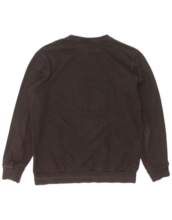 Adidas grafisk sweatshirt til mænd, stor sort bomuld