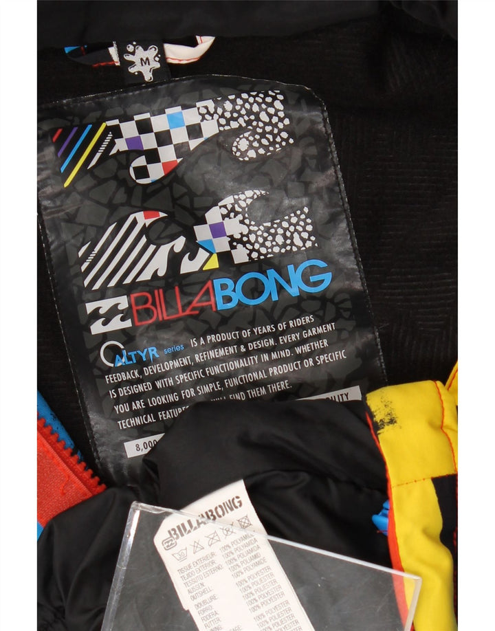 Billabong Herre Hooded Windbreaker Jacket UK 38 Medium Multicolored Striped