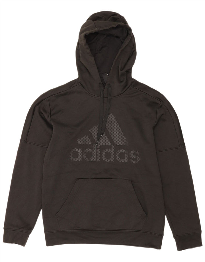 Adidas Grafisk hættetrøje til mænd mellem sort polyester