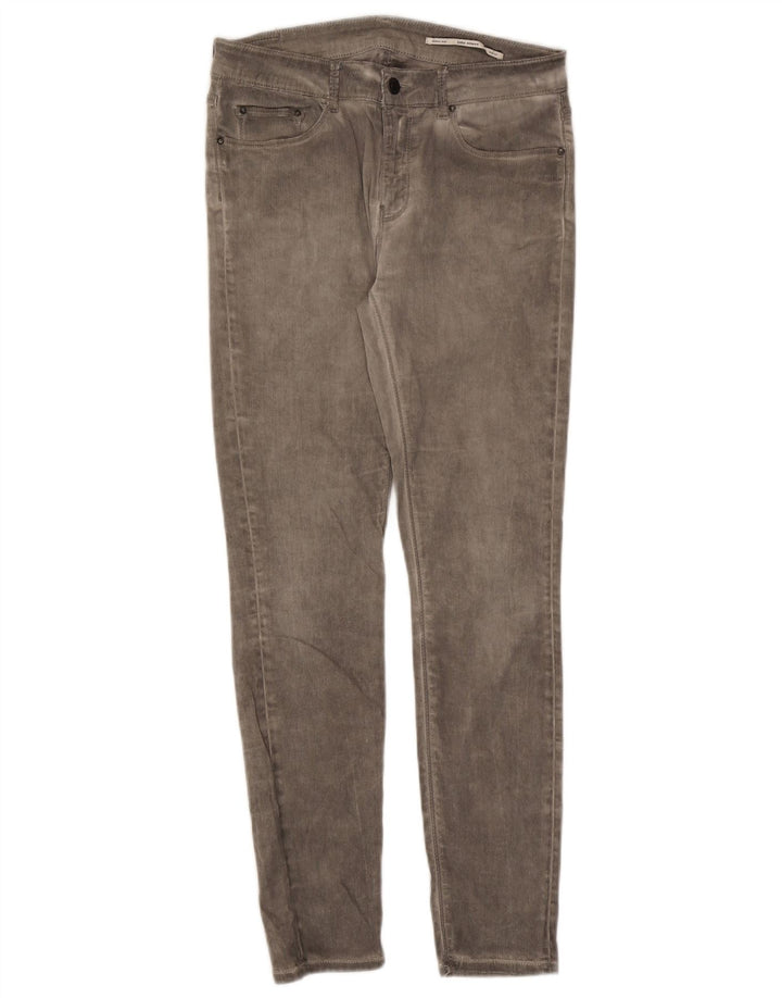 Zara Dame Slim Jeans EU 42 Large W32 L29 Grå