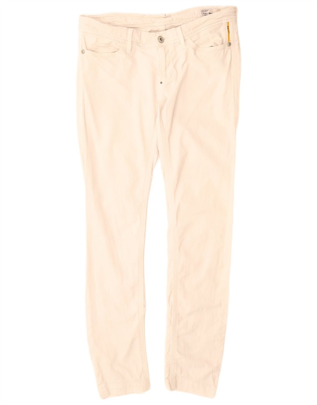 Meltin' Pot Dame Slim Jeans W36 L34 Hvid Bomuld