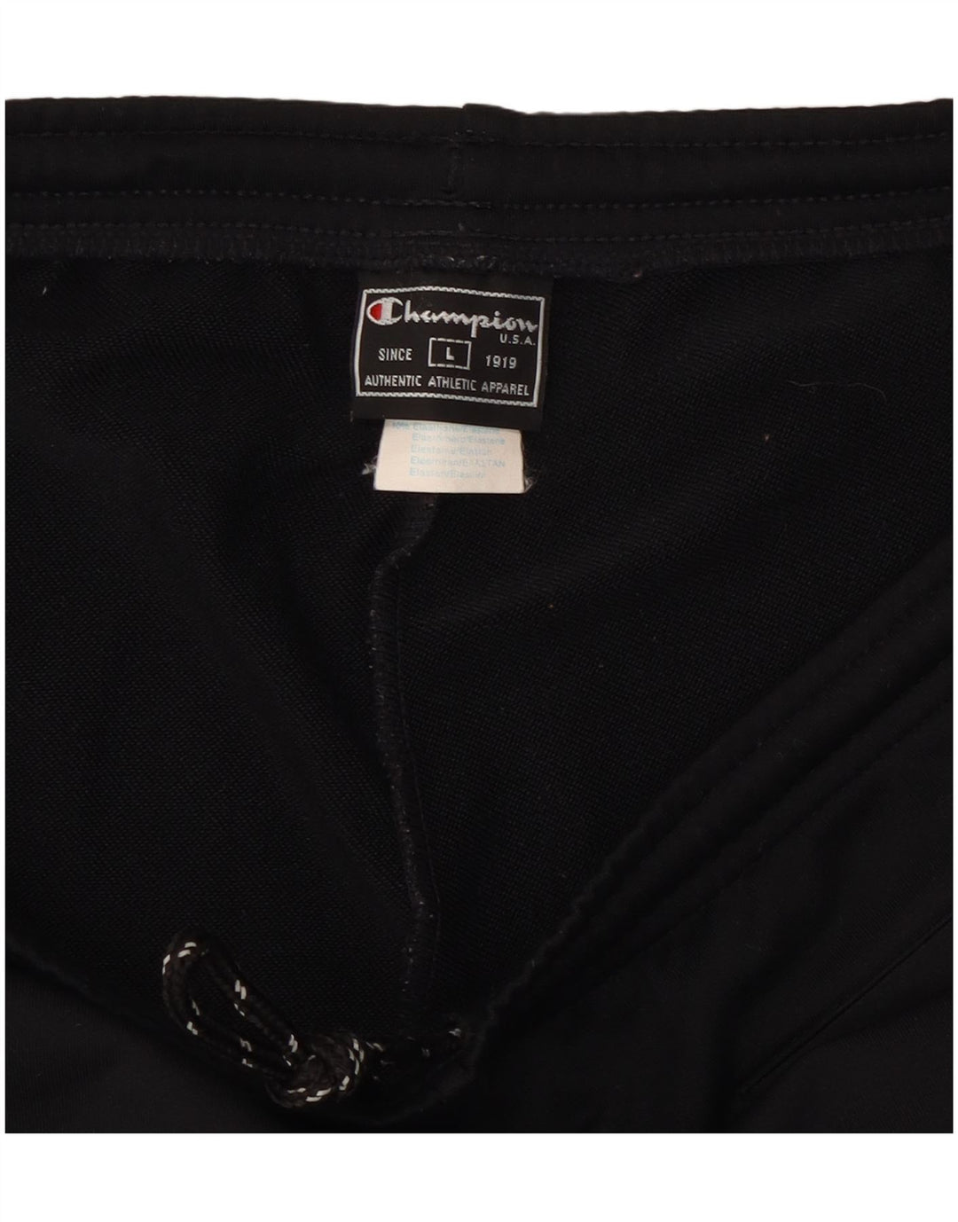 Champion Womens træningsdragt Bukser UK 14 Large Black Polyester
