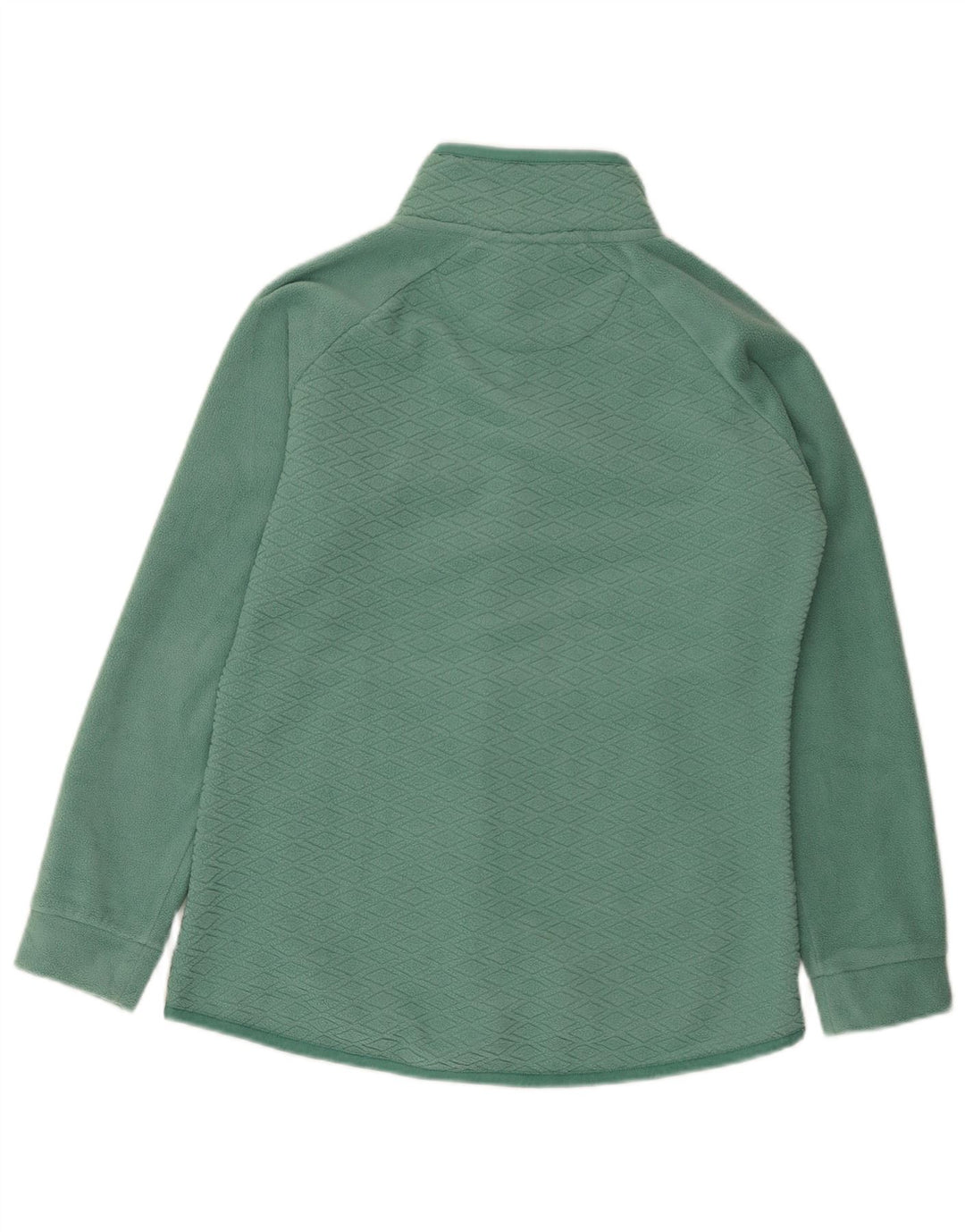 Weird Fish Dame Oversized Fleecejakke UK 10 Small Green Polyester
