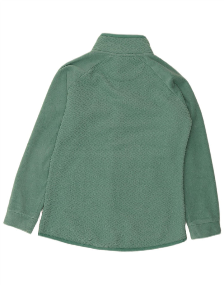 Weird Fish Dame Oversized Fleecejakke UK 10 Small Green Polyester
