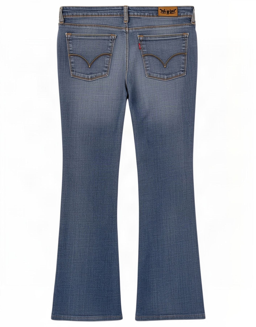 Levi's Dame 572 Bootcut Jeans W34 L29 Blå Bomuld