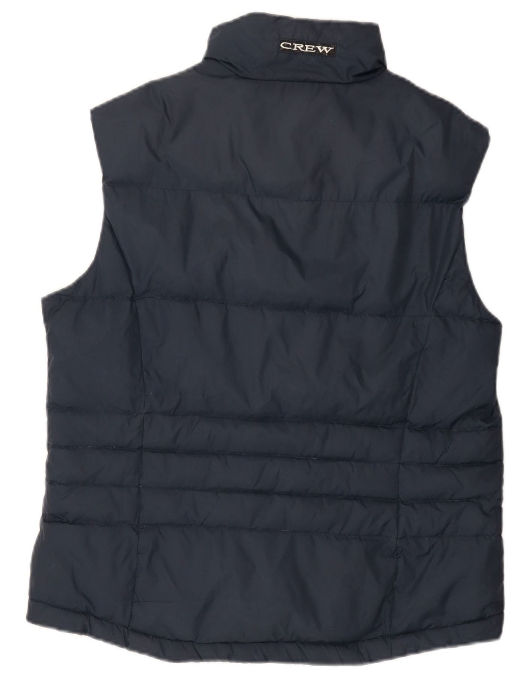 Besætningstøj Dame Polstret Gilet UK 12 Medium Navy Blue Nylon