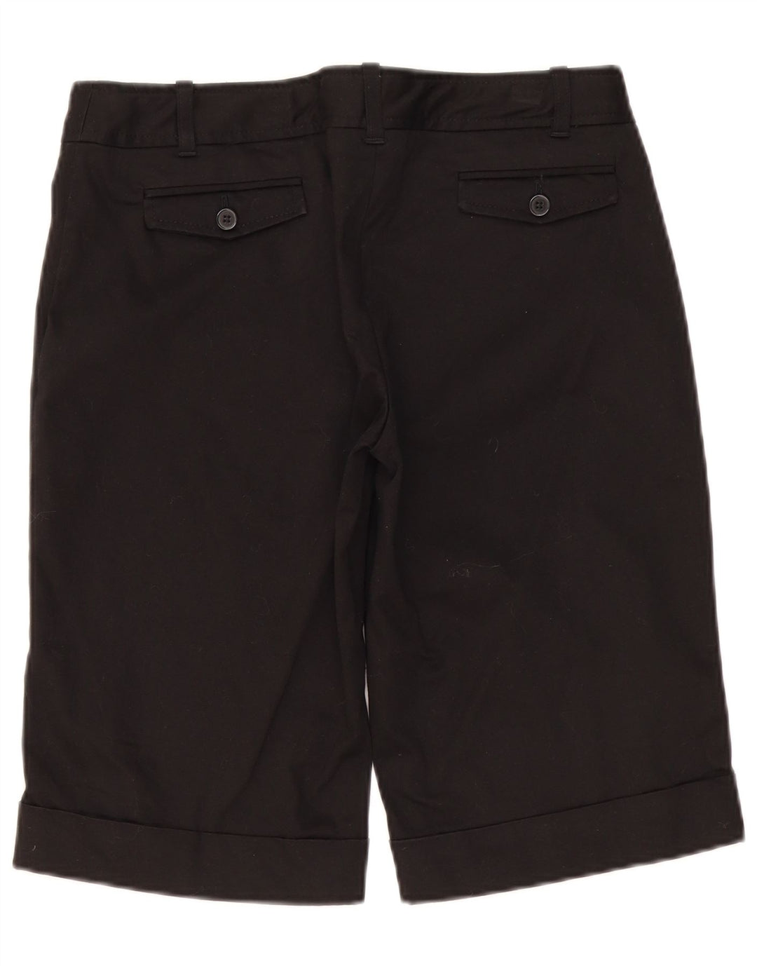 Oasis Womens Casual Shorts UK 12 Medium W34 Black Bomuld