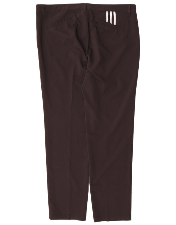 ADIDAS Slim Chino Bukser til mænd W38 L32 Sort