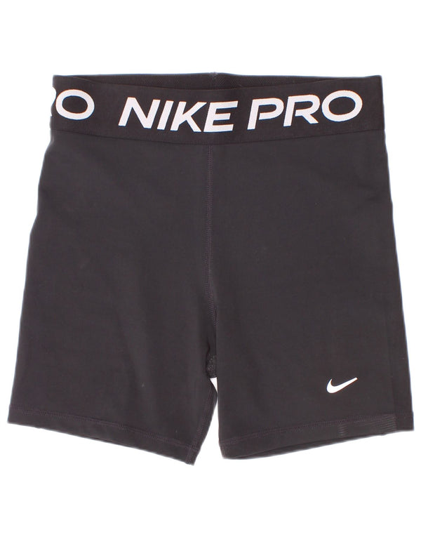 Nike piger Dri Fit grafiske sportsshorts 13-14 år XL Sort