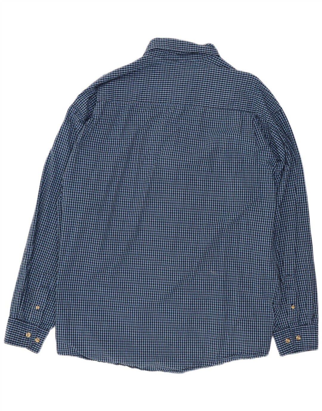 Wrangler Herreskjorte XL Blå Gingham Bomuld