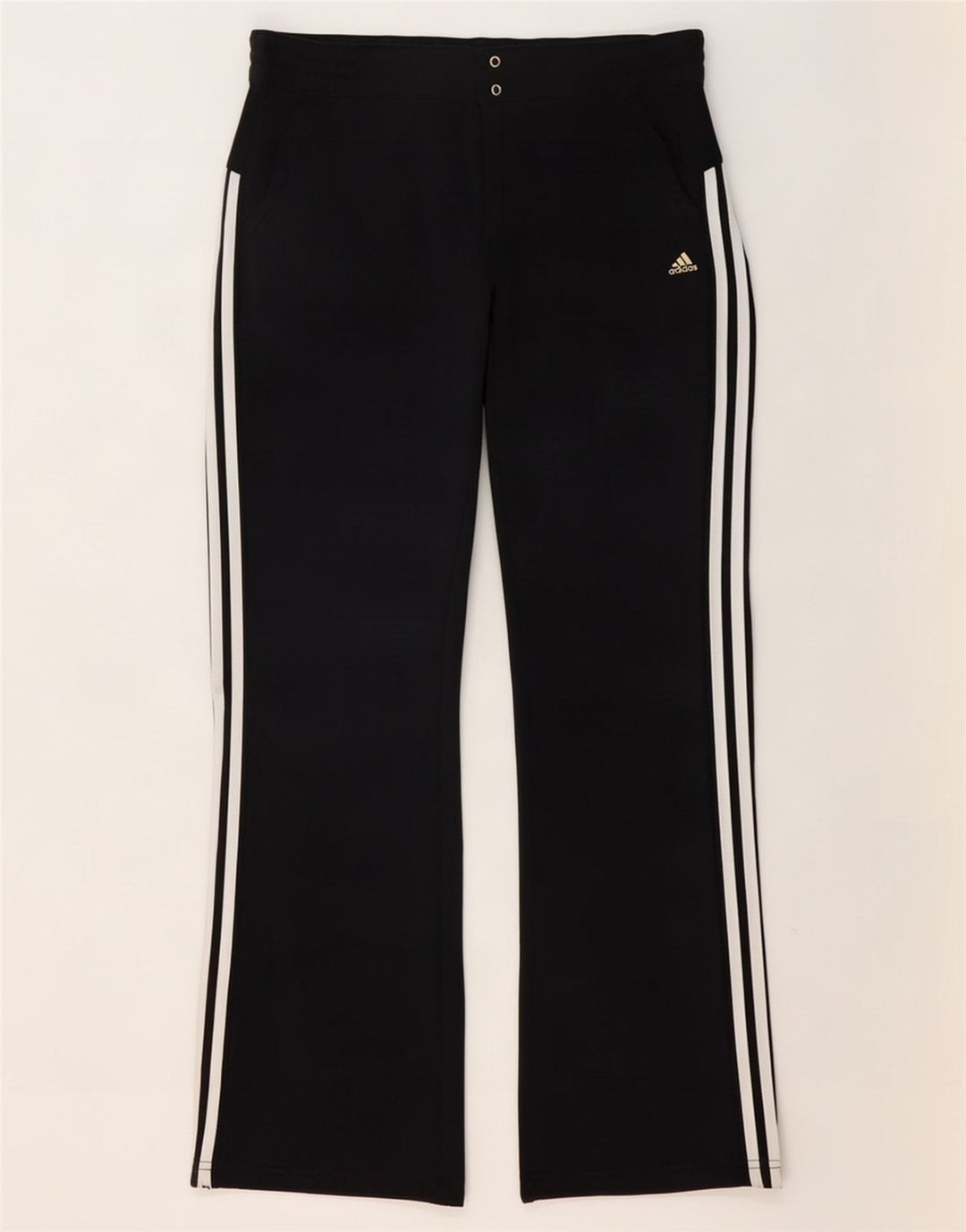 Adidas Damebukser UK 16 Large W36 L30 Sort Polyester