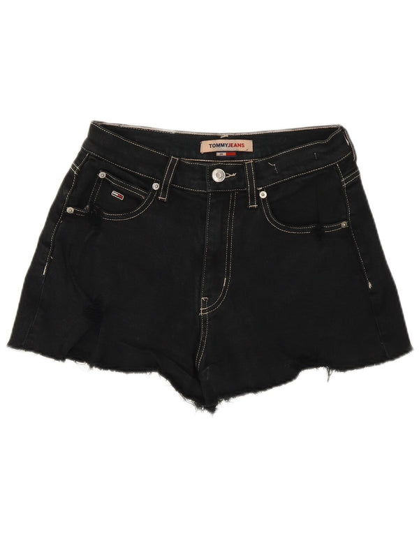 Tommy Hilfiger denimshorts til kvinder W26 Small Black