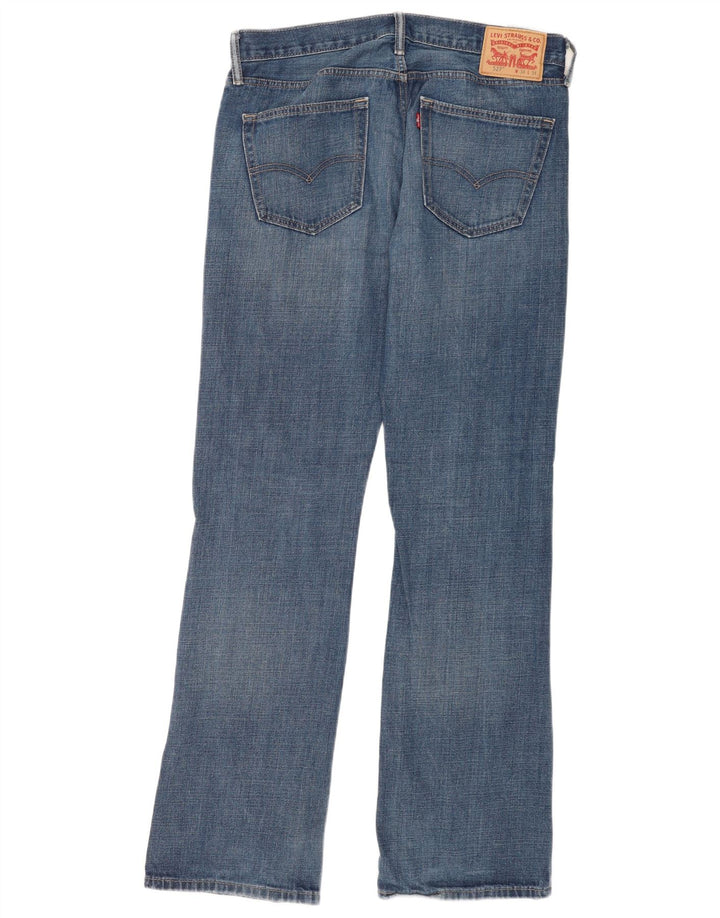 Levi's Herre 527 Bootcut Jeans W34 L34 Blå Bomuld