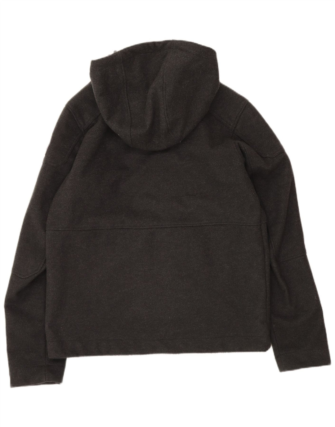 McKinley Herre Hooded Bomber Jacket UK 40 Medium Grey Polyester