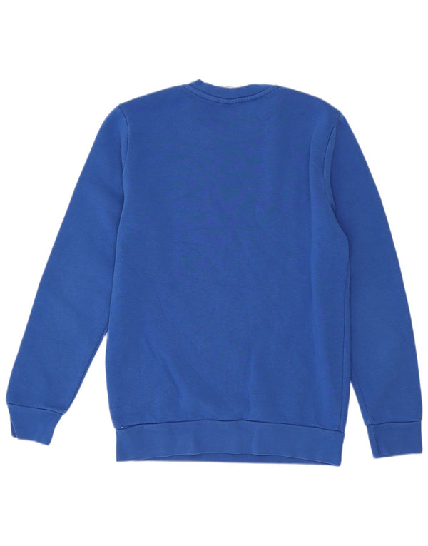 Adidas Boys Sweatshirt Jumper 12-13 år Blå Bomuld