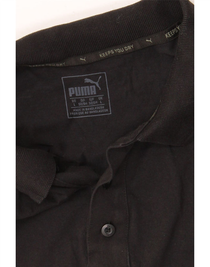 PUMA Poloshirt til mænd, stor sort
