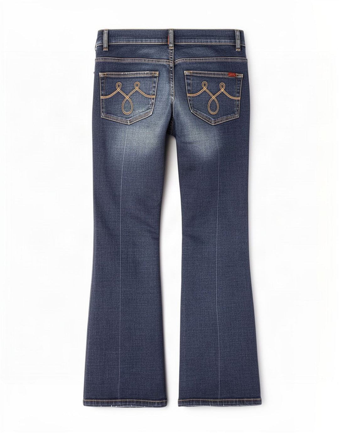 Oasis Dame Bootcut Jeans UK 12 Medium W30 L27 Blå Bomuld