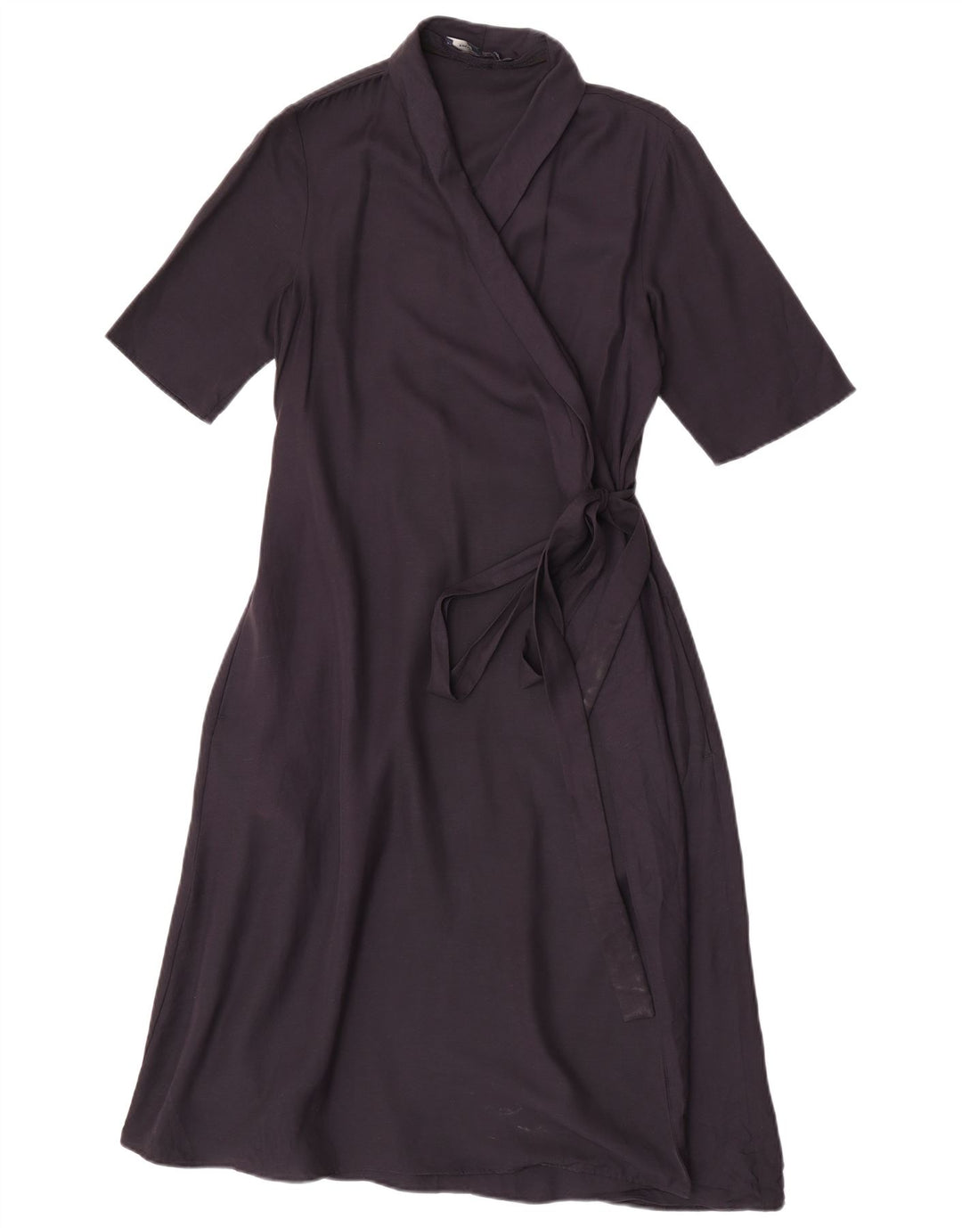 French Connection Dame slå-om-kjole UK 10 Small Purple