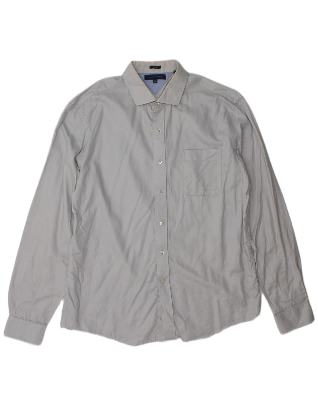 Tommy Hilfiger Herre Slim Fit skjorte str. 17 XL Grå