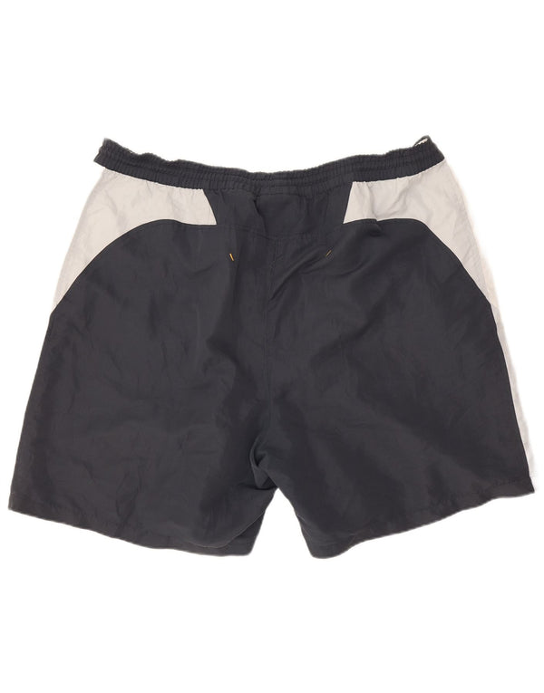 Lotto Herre Sportshorts Large Navy Blue Colourblock Polyester