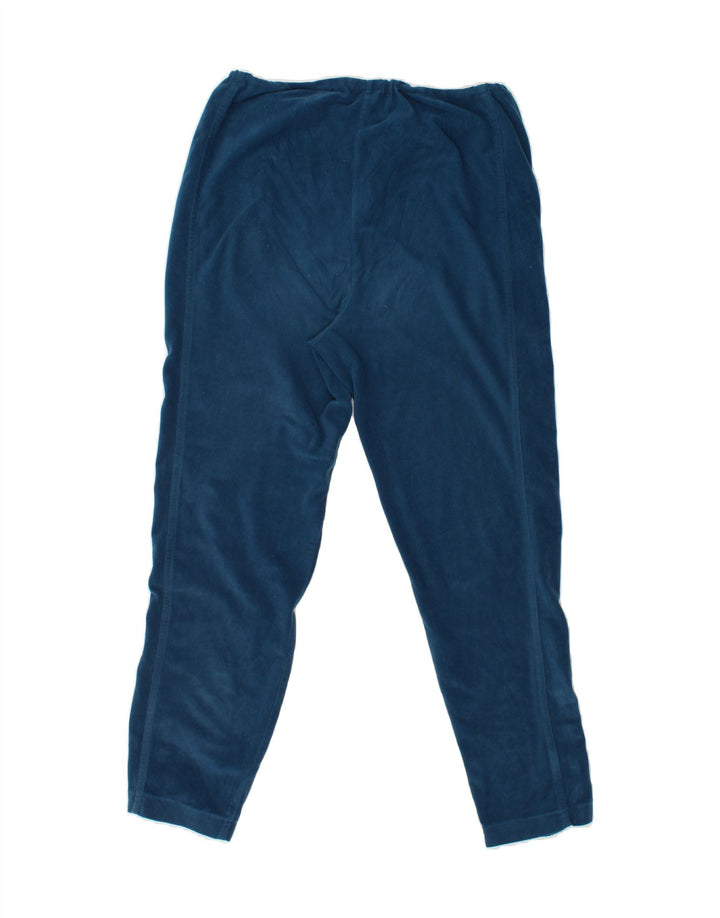DIADORA Mens Tracksuit Trousers Small Blue Polyester | Vintage Diadora | Thrift | Second-Hand Diadora | Used Clothing | Messina Hembry 