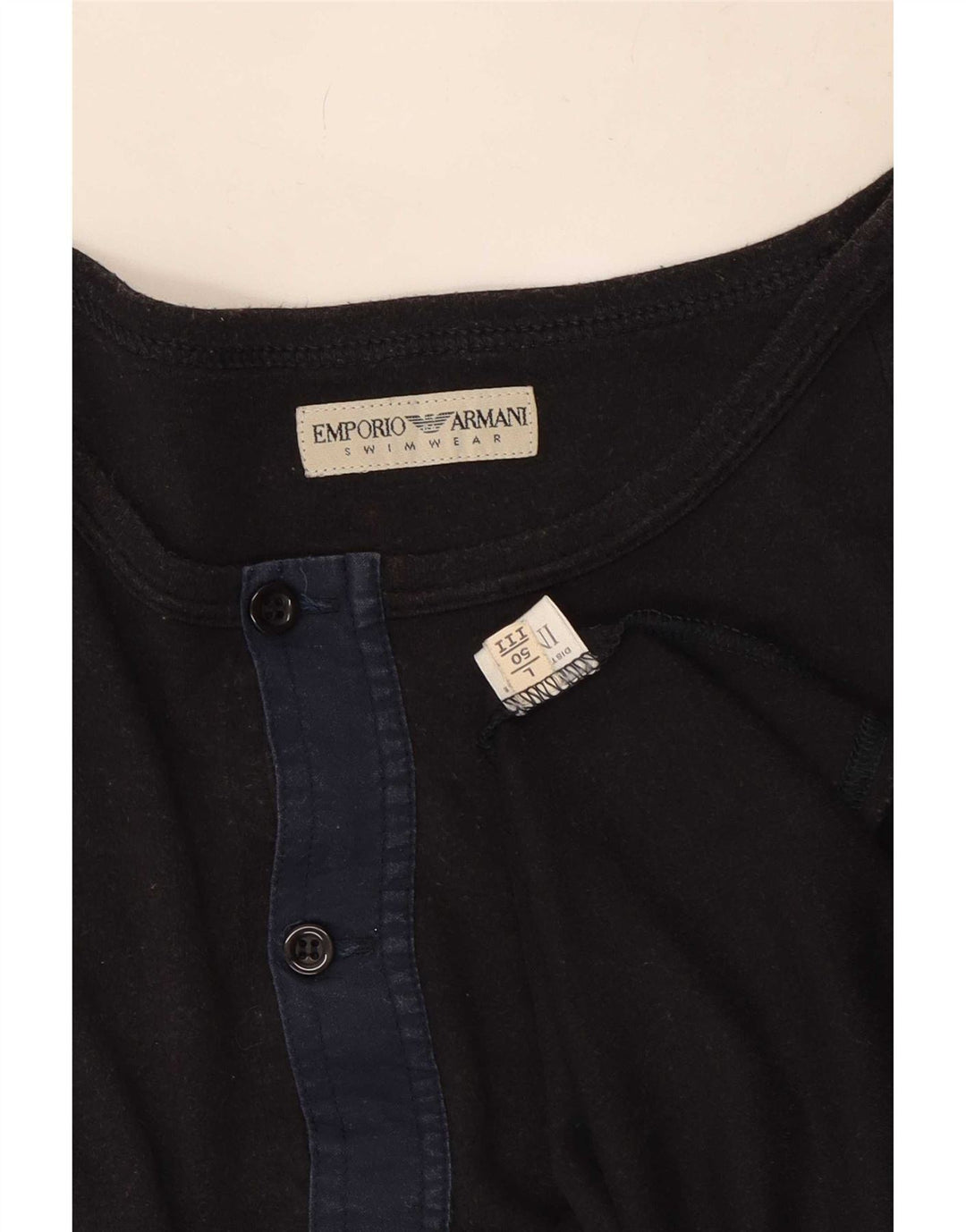 Armani Exchange Herre Grafisk Top Langærmet Stor Grå Bomuld