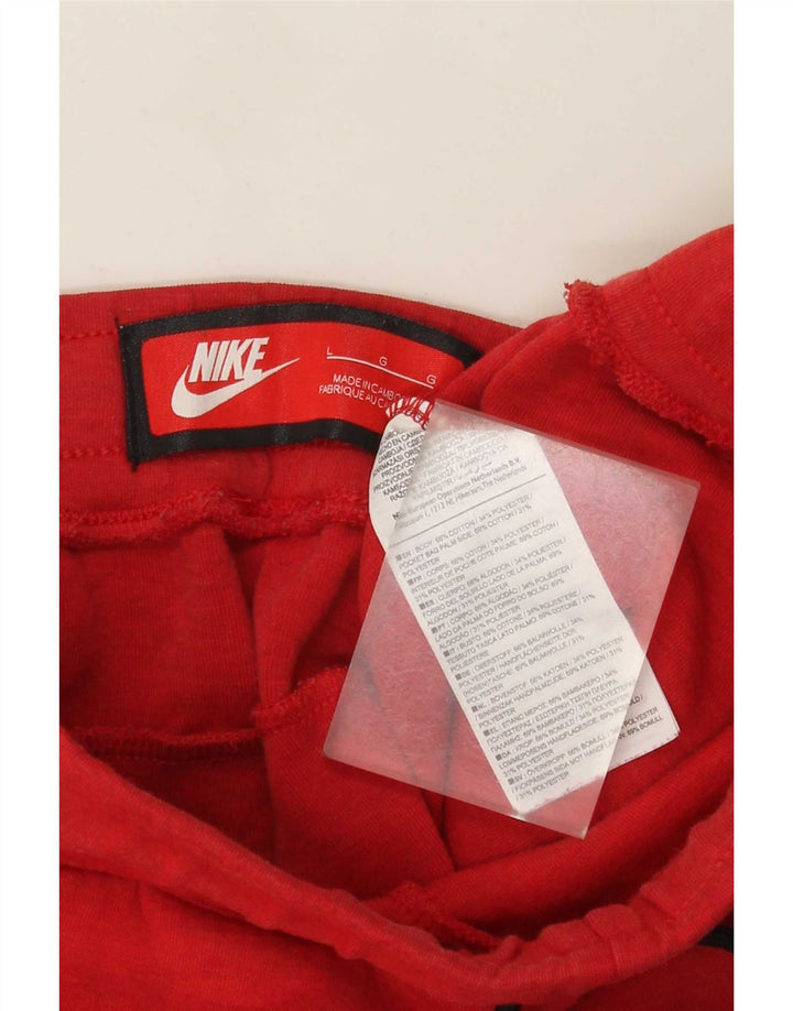 Nike Træningsdragt bukser til mænd Joggers Store røde bomuld