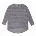 Phase Eight Dame Top Langærmet UK 12 Medium Grey Flecked Viscose