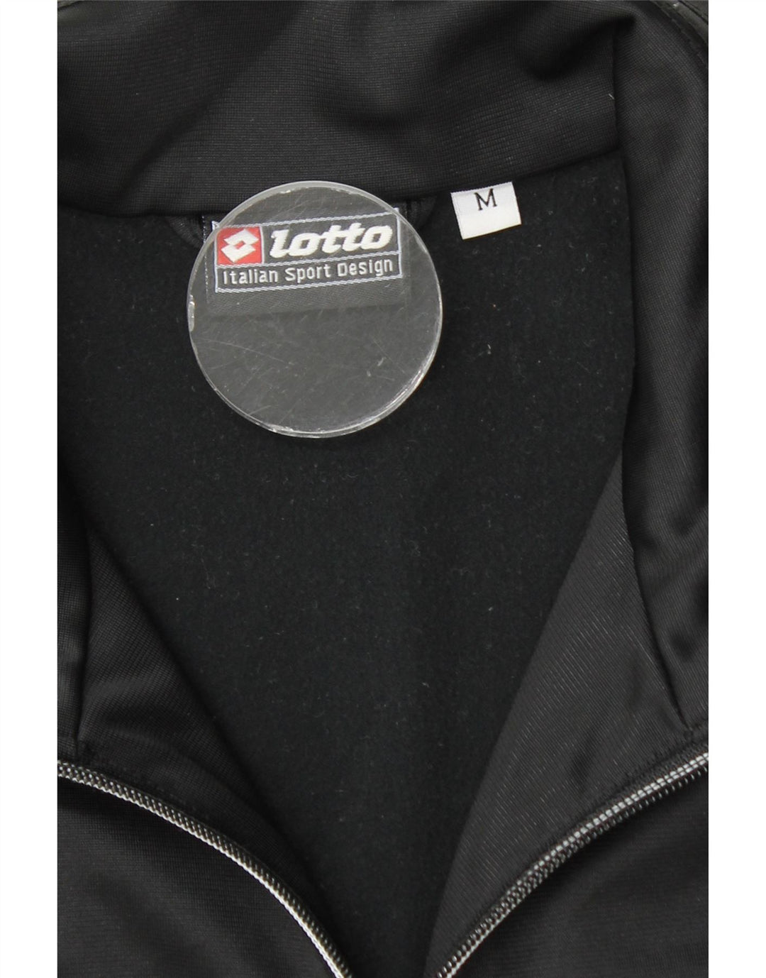 Lotto Dame træningsdragt Topjakke UK 14 Medium Sort Polyester