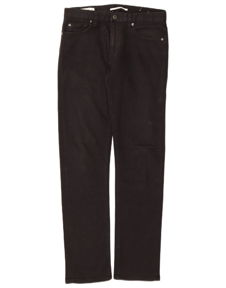Reiss Dame Shacket Slim Jeans W30 L33 Sort Bomuld