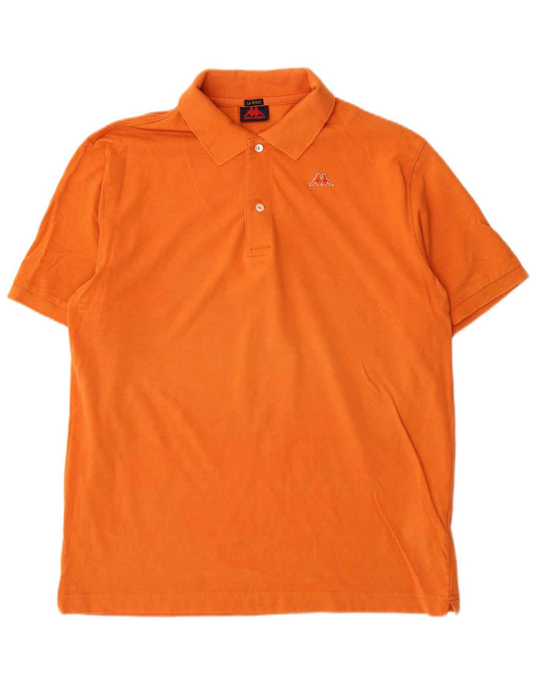KAPPA herre poloshirt stor orange bomuld