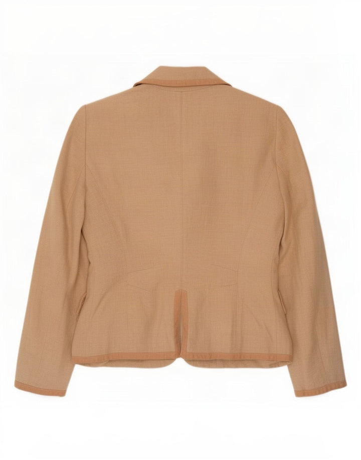 Max & Co. Dame 3-knaps blazerjakke UK 8 Small Pink Linen