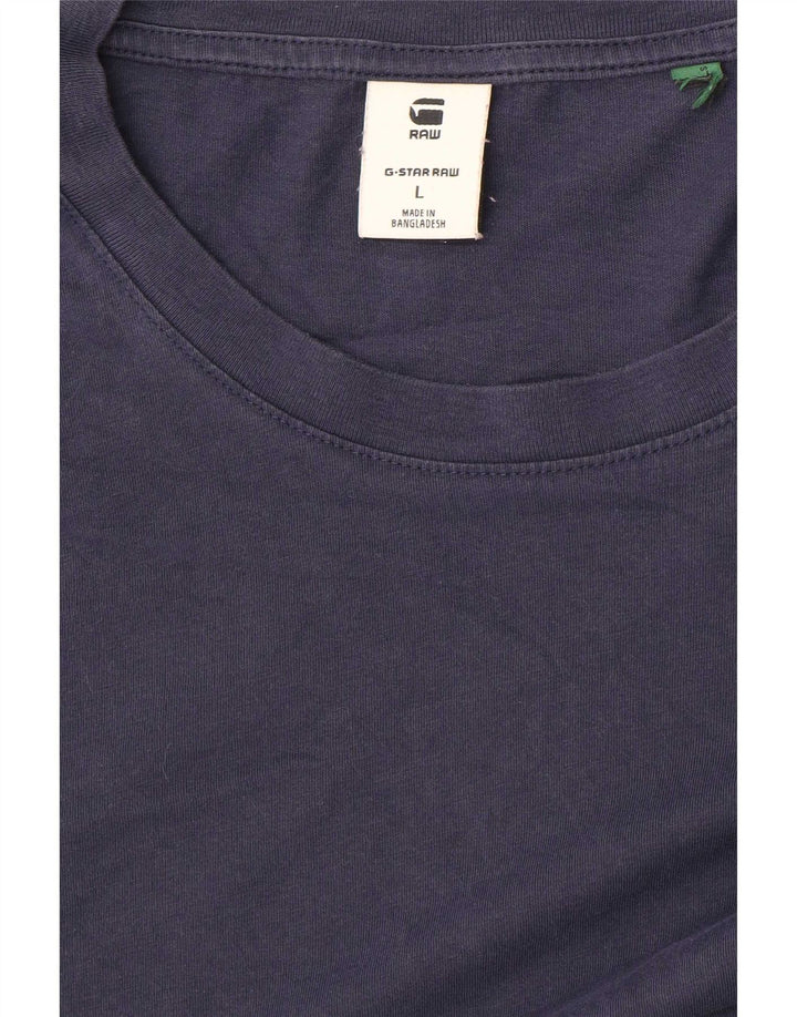 G-Star Herre T-Shirt Top Stor Marineblå