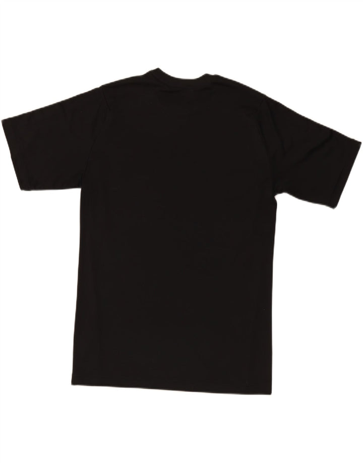 ADIDAS Mens T-Shirt Top Medium Black Polyester