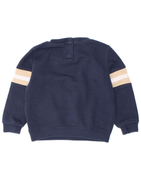 Levi's Baby Boys Sweatshirt Jumper 18-24 måneder Navy Blue Colourblock