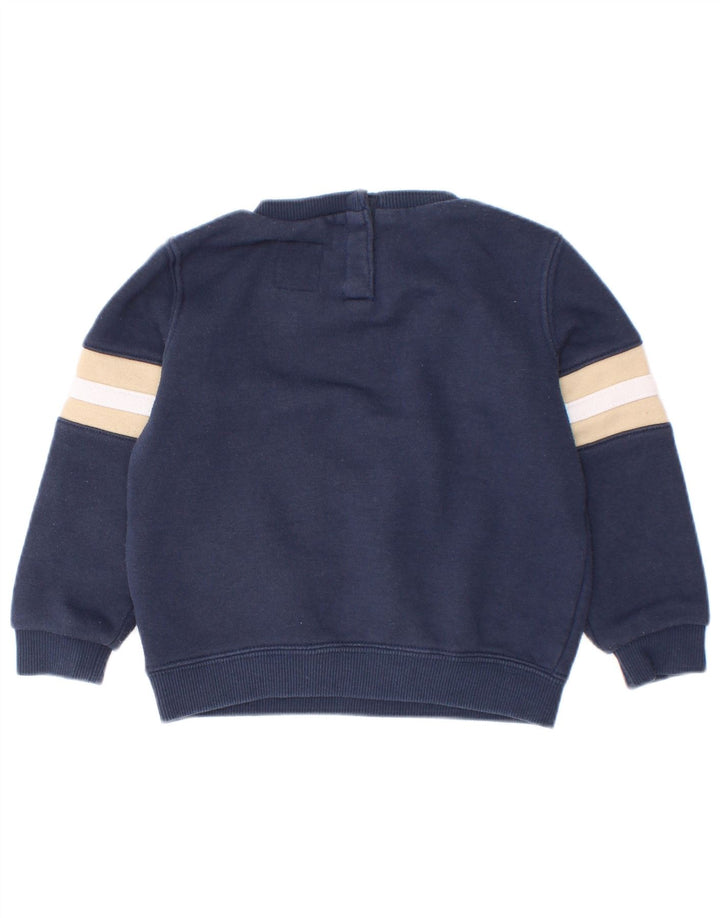 Levi's Baby Boys Sweatshirt Jumper 18-24 måneder Navy Blue Colourblock