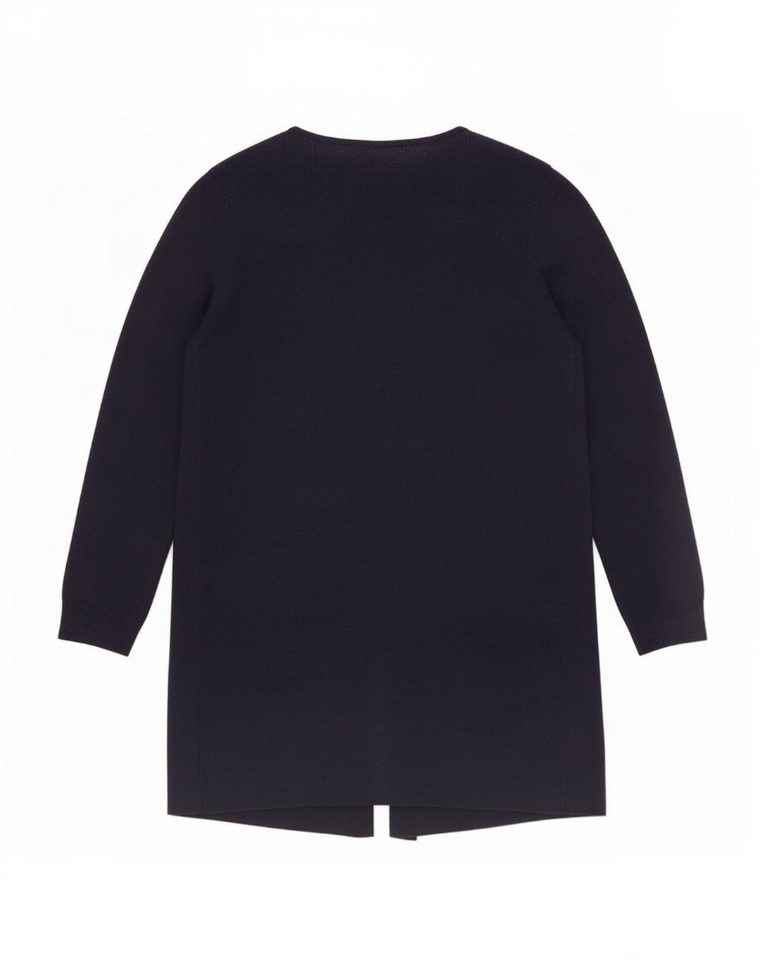 Marks & Spencer Womens Open Cardigan Sweater UK 12 Medium Navy Blue Akryl