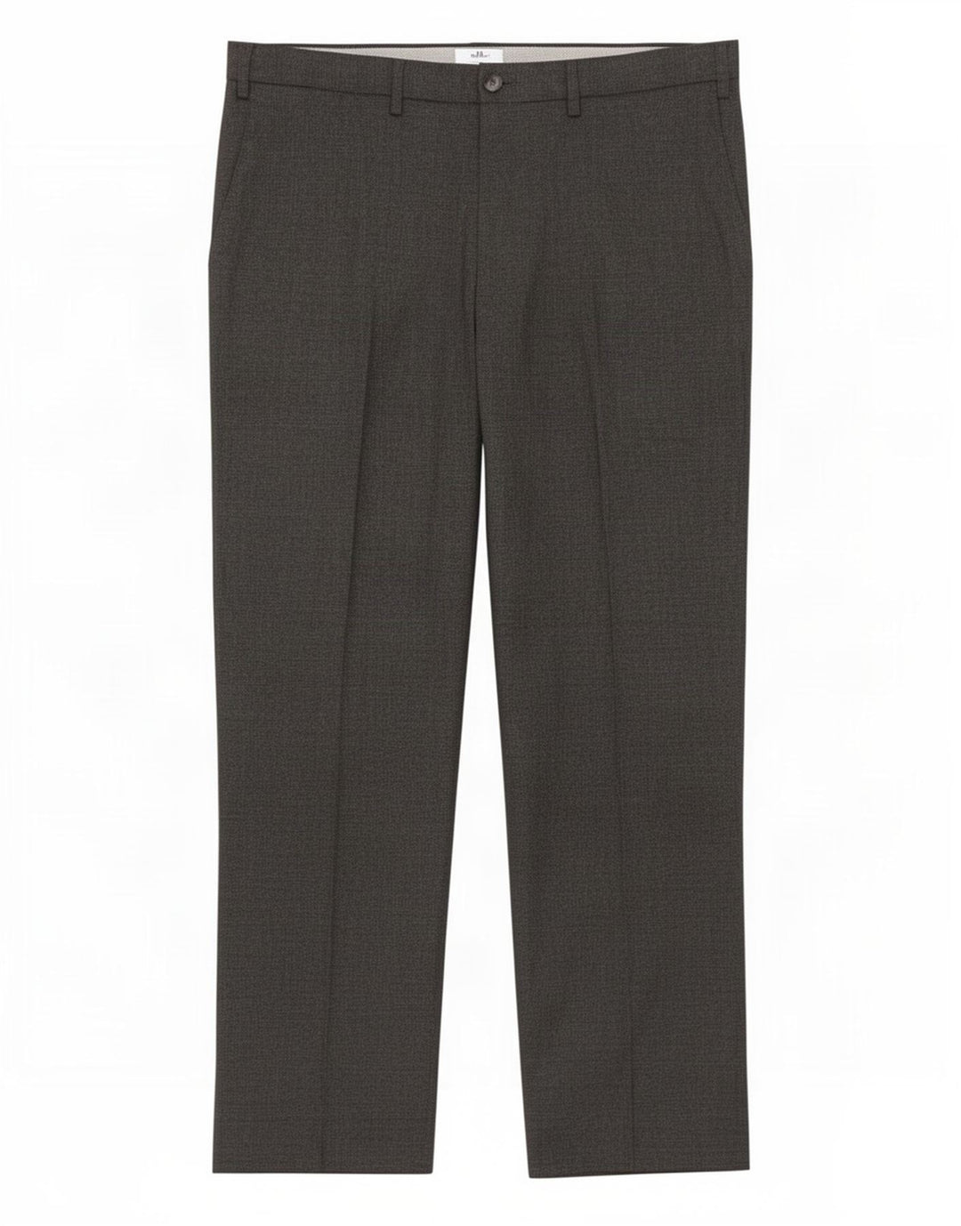 Marks & Spencer Herre Regular Fit Chinobukser W38 L29 Grå polyester