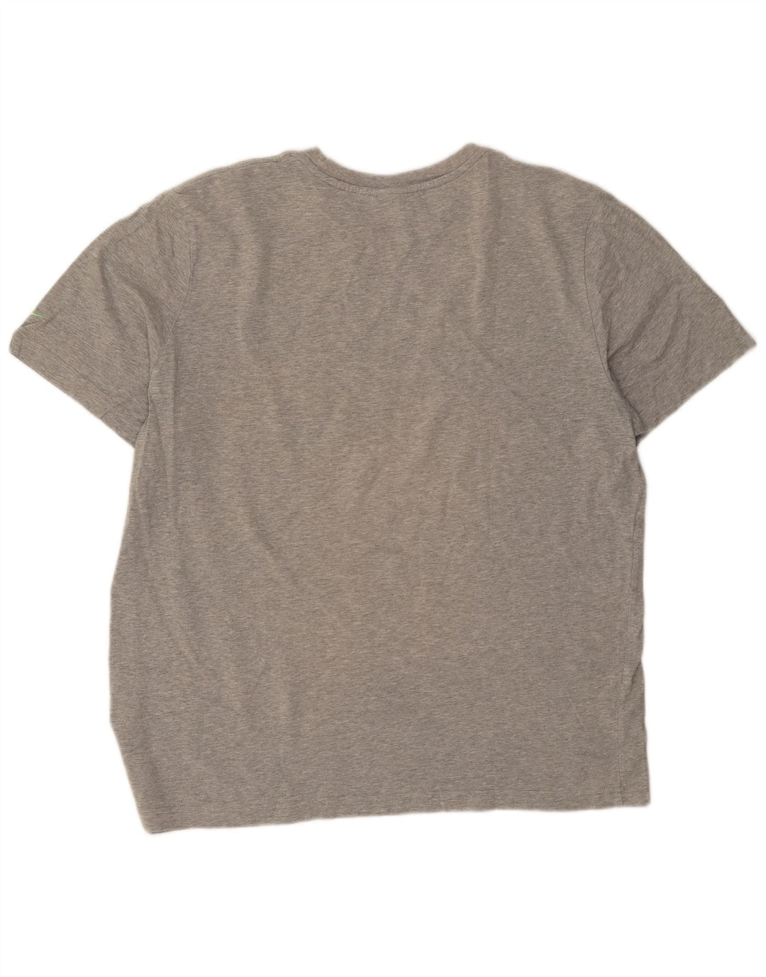 Nike grafisk T-shirt top til mænd, stor grå flækket