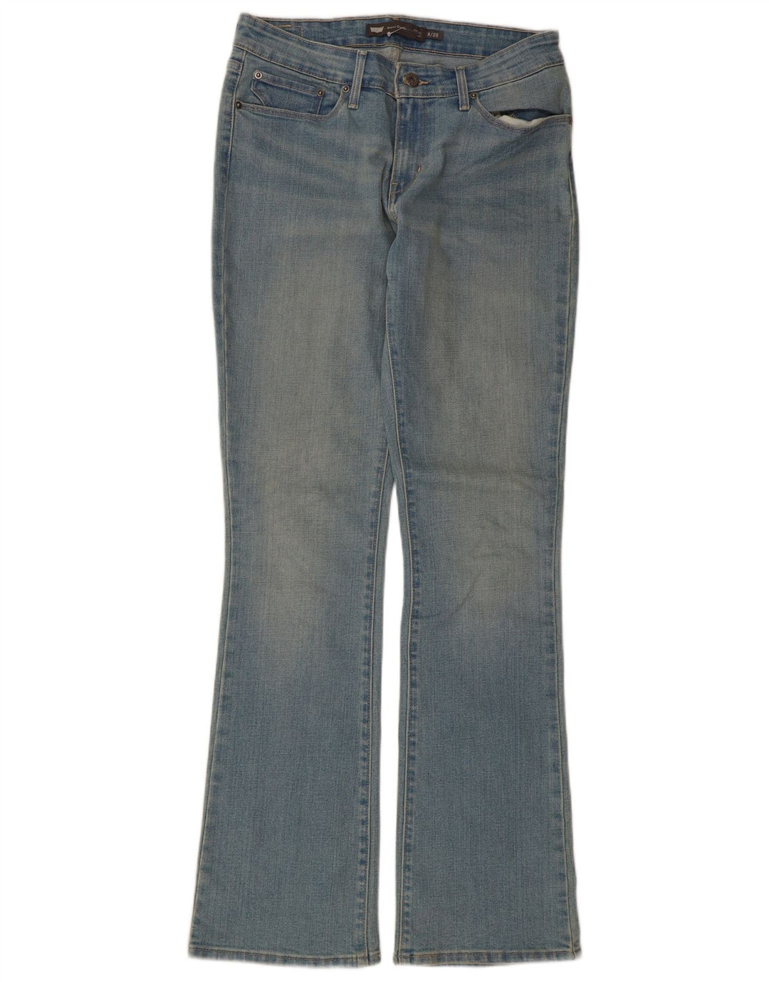 Levi's Dame Demi Curve Mid Rise Bootcut Jeans US 8 Medium W29 L32 Blue