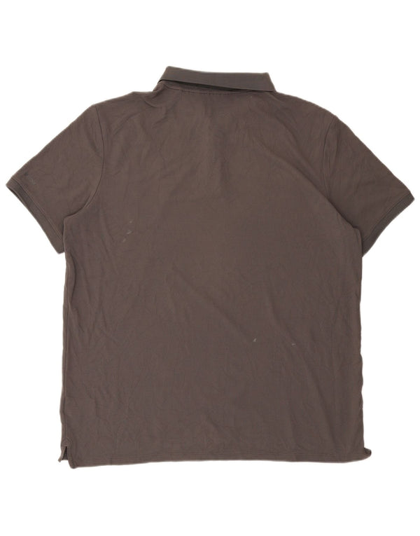 MUSTO Poloskjorte til mænd XL Grå polyamid