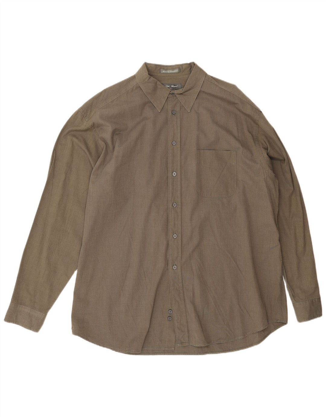 Eddie Bauer Herreskjorte XL Khaki Bomuld