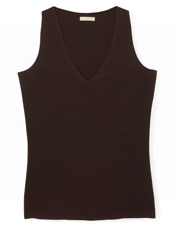 Massimo Dutti Damevest Top UK 8 Lille Brun